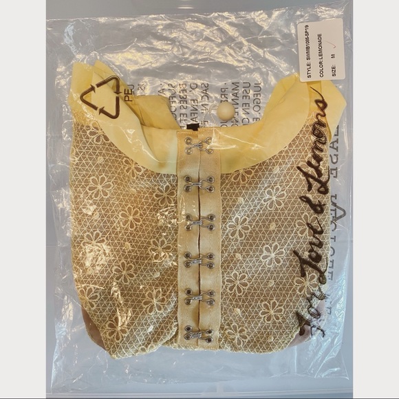 FOR LOVE & LEMONS Elle High Waist Lace Swim Bottom - Picture 9 of 9